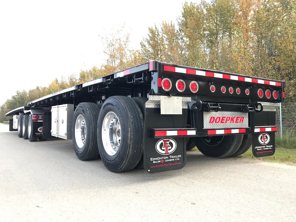 Doepker Flat Deck Trailers Models and Configurations Edmonton
